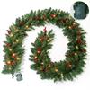 Weihnachtskranz und Ranken-Dekorationen für Hotels und Veranstaltungsorte