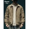 Mens Lightweight Down Jacket With Textured Finish Loose Fit Shirt Collar 90% White Duck Winter Outerwear
