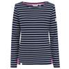 Lazy Jacks Womens/Ladies Striped Breton Top
