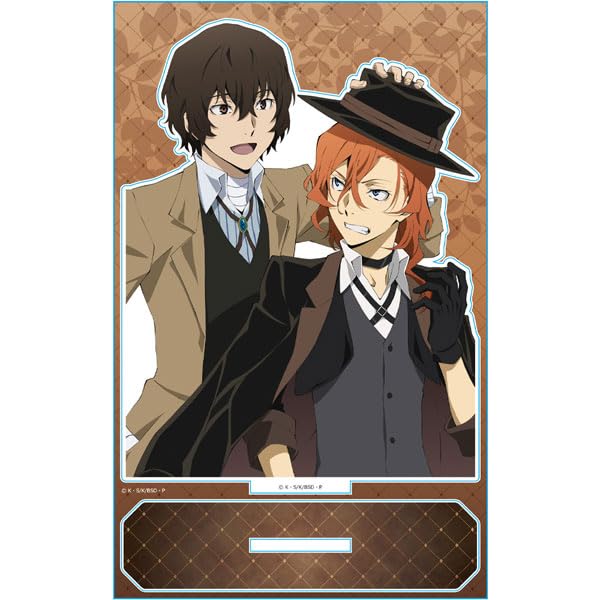 

Акриловая подставка с персонажем Bungo Stray Dogs E [Осаму Дадзай и Чуя Накахара]