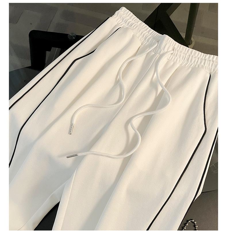 Autumn 2024 Women's High-End Fashion Sports Casual Sweater and Wide-Leg Pants Set