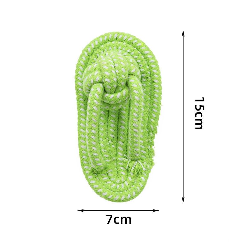 Pet Interactive Chewing Toy Cotton Slipper Rope for Small To Large Dogs Teeth Training Molar Dog Accessory