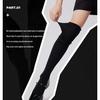 Maillard Socks Long Boots Knee High Socks Women's Spring and Autumn Gray Slim Legs Autumn and Winter Pile Socks Solid Color Long Socks