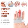 Finger Support Splint Adjustable Triggers Finger Splint Hand Finger Brace Tape for Straighten Curved Finger Pains Relief