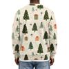 Men's Christmas Hoodless Neck Pullover Sweatshirt, for Him