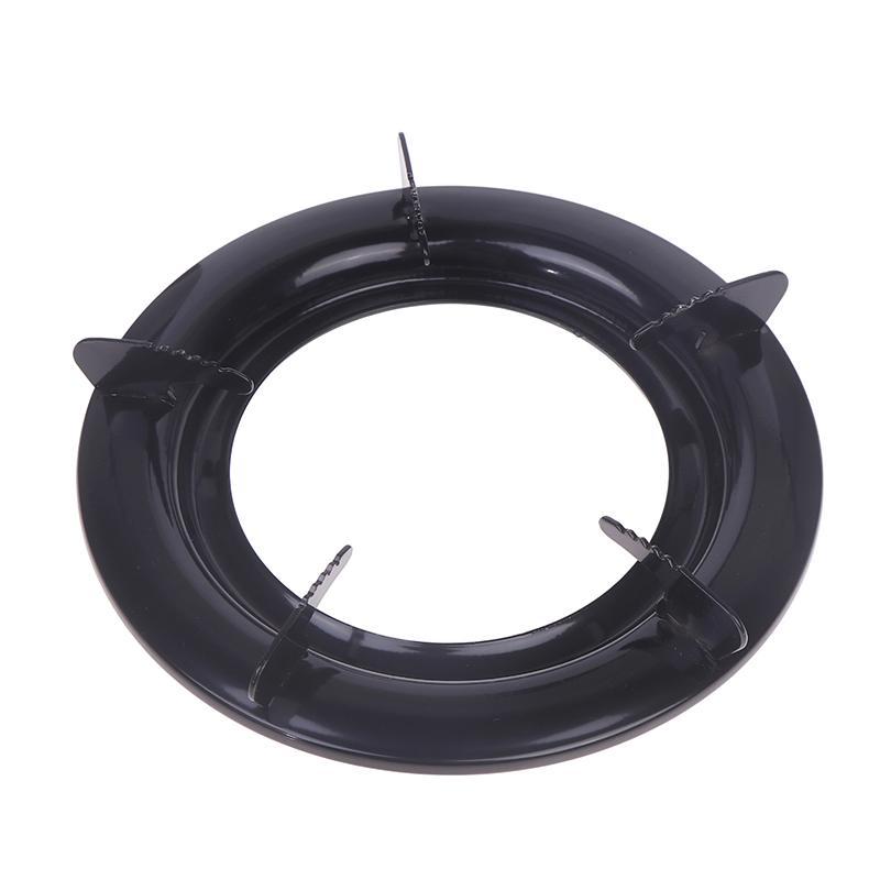 1Pc Burner Stand Wok Support Ring Round Gas Cooker Pot Holder Cast Iron Gas Range Burner Grate Wok Holder Cooktop Trivets Range
