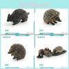 Lifelike Hedgehog Model Crafted From Durable Pvc For Charming Desk Decoration