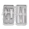 7 Pcs Set Nail Clippers Manicure Pedicure Stainless Steel Portable Cutter Tool for Travel Kit