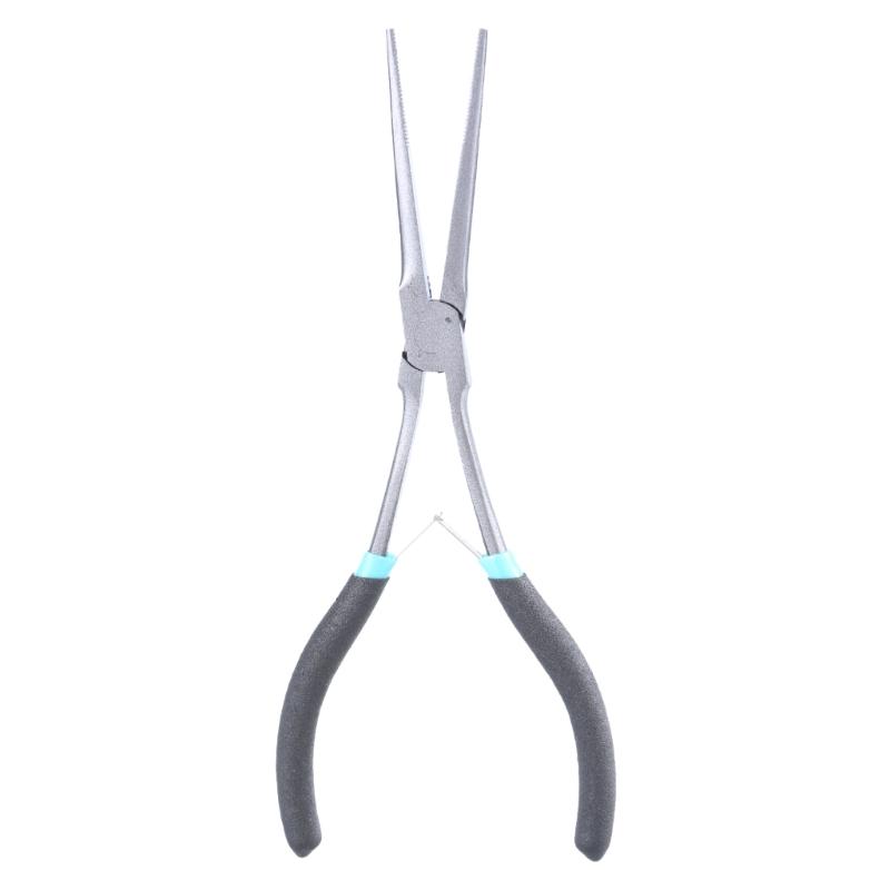 

Essential High Grip Fishing Pliers Corrosion Resistant Chromiums Vanadiums Steel Extended Bent Nose Pliers Multiple Use