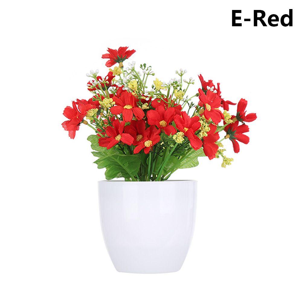 Ornamento Topiária Pinheiro Bonsai Artificial Decoração de Casa Simulação Vaso Plantas Realistas