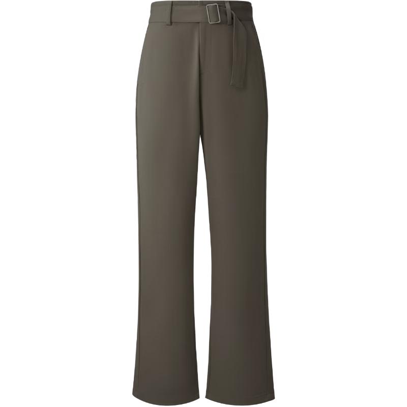 HLA Women's Loose Fit Casual Solid Pants