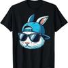 Easter Bunny Face Baseball Cap Sunglasses Rabbit Boys Kids T Shirt