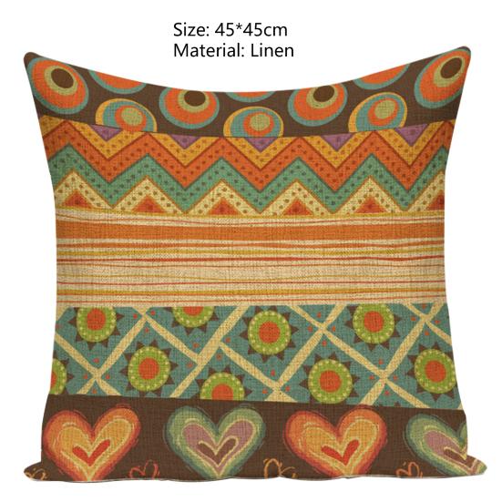 boho pillow sham