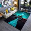 Aventure à moto sous le ciel étoilé tapis Yoga salon décoration de pièce tapis de jeu pour enfants tapis de sol tapis de zone