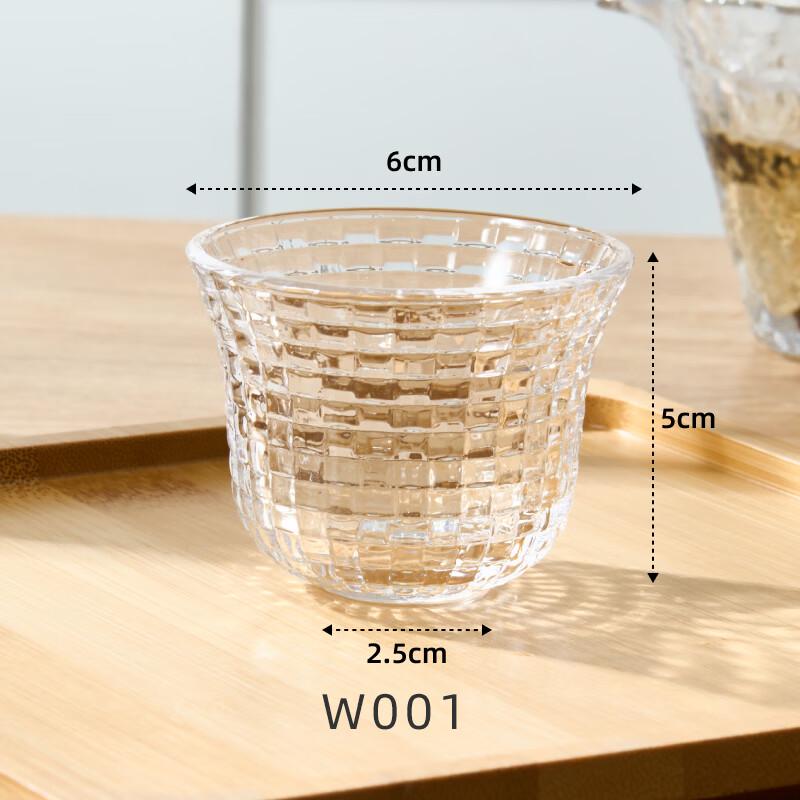 ZISIZ Japanese Style Heat-Resistant Glass Multipurpose Cup