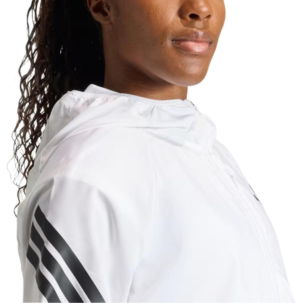 Adidas Running Hooded Zip Long Sleeve Running Jacket Women jackets KQ8072