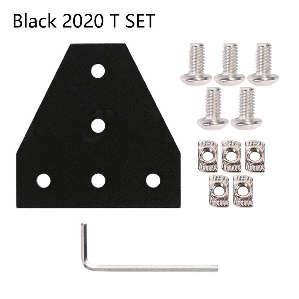 1Pcs 90 Degree Corner Angle Bracket  for Industrial Aluminum Frame 3D Printer Router