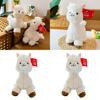 Cute And Adorable Plush Alpaca Toy Perfect Birthday Gift For Girls With Long Fur And Soft Pp Cotton Filling 30cm/0.16kg White