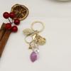 Seaside Shell & Starfish Keychain Pendant