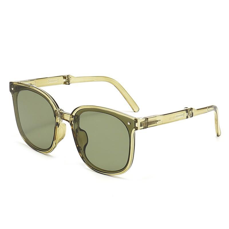 New fashion sunglasses travel essential 1111 Internet celebrity non-polarized glasses unisex folding sunglasses