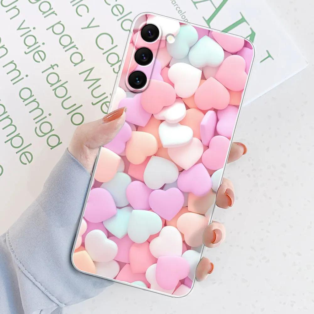 For Samsung S23 S23 Ultra Case Cover Marble Transparent Cases for Samsung Galaxy S23 Plus Silicone Bumper GalaxyS23 Phone Bags