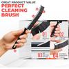 Scurvy Crevice Cleaning Brush, Multi-Purpse Hard Bristle Grout Brush for Cleaning Bathroom, Kitchen, Tiles, Corners, Teapot, Bottle, Tight Spaces &