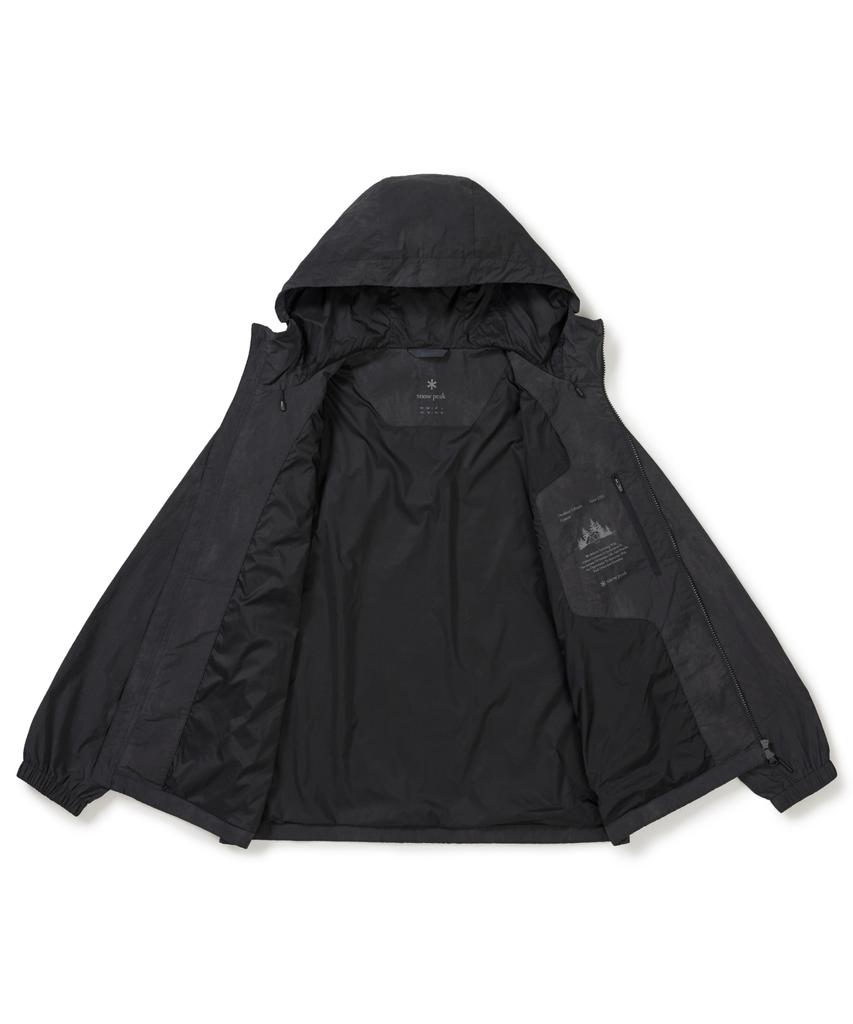 Snowpeak Apparel Printed Windbreaker (S25Fmtwb34) Black