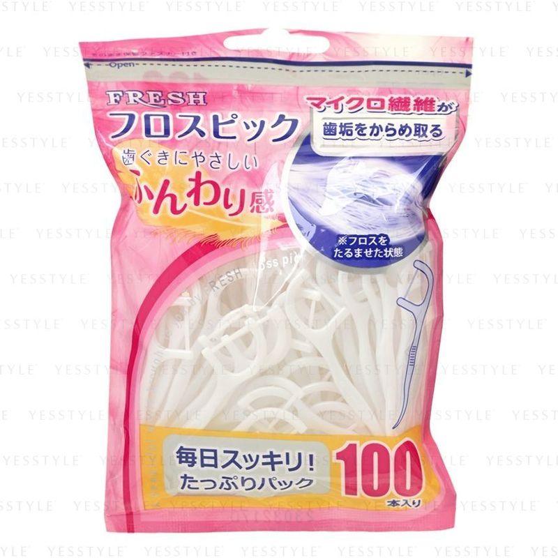 DENTALPRO - Fresh Disposable Plastic Stemmed Dental Floss Pick