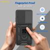For Motorola Moto G86 Power 5G Case Kickstand PC+TPU Phone Cover with Camera Lens Slider