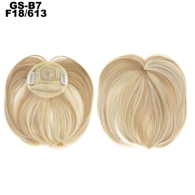 Hair Bangs Blunt-Bang Clip On Hair Extension False Fringe Women's Hairpieces