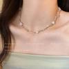 2025 Trendy Niche Beaded Necklace - Sweet, Pure, and Versatile High-End Style
