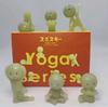 Smiski Yoga-Serie Überraschungsbox – Leuchtend grüne Figur, Kawaii-Nachtlicht, niedliches Sammlerstück, Weihnachtsgeschenk