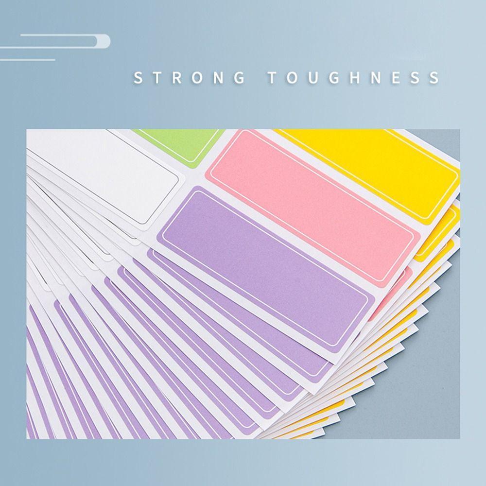 Decoration Sticker Name Tag Sticker Subject Classification Nameplates Name Labels School Supplies