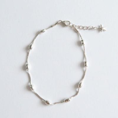 Silver 925 Pebble Bracelet