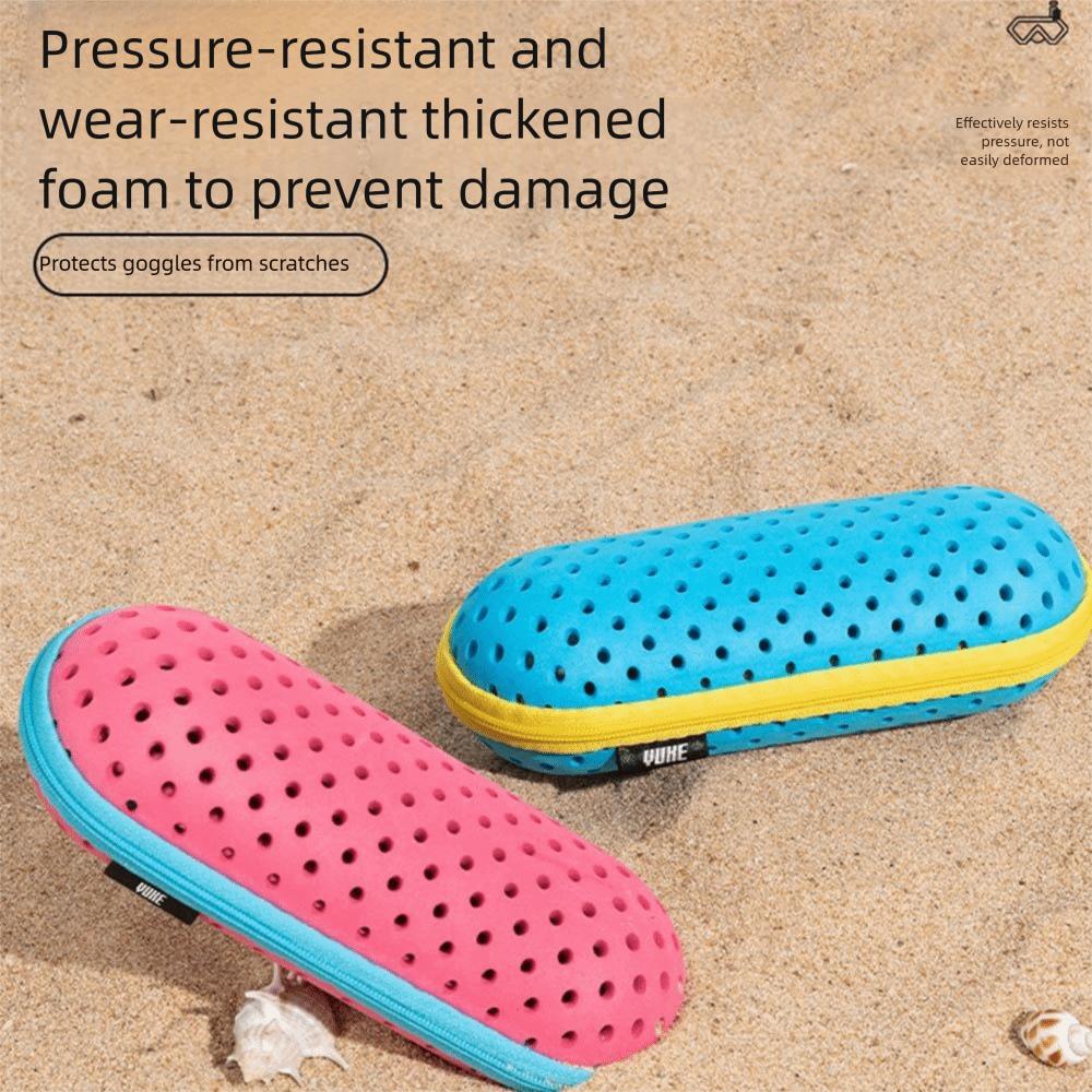 Anti-Fog Protective Eyeglasses Holder EVA Glasses Storage Box Fashion Swim Goggles Case  Women/Men