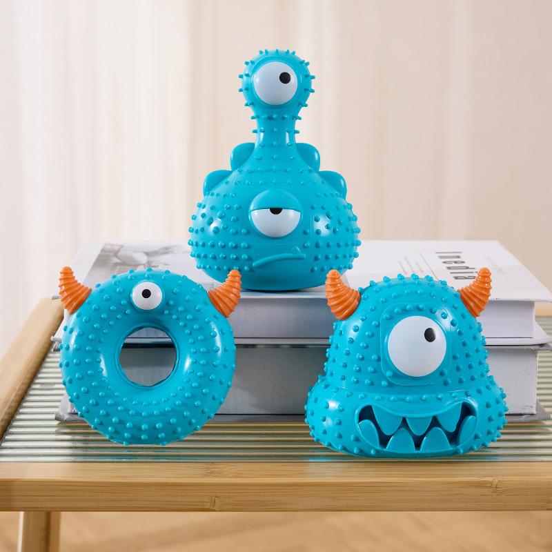 New Pet Toy Little Monster Series Sounding Dog Toy Is Bite-resistant and Easy To Clean Pet Products