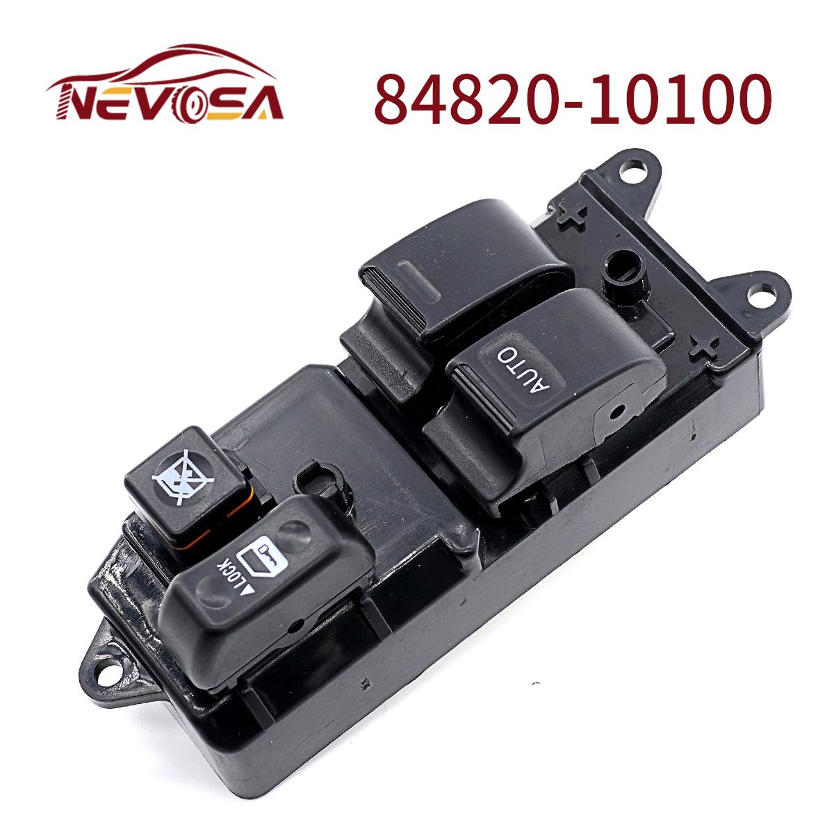 For Toyota Yaris Hiace 1999 2000 2001 2002 2003 2004 2005 Front Left Driver Electric Window Lifter Control Switch 84820-10100 84820-10100