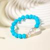 Summer New Colorful Multi Piece Pearl Acrylic Beaded Bracelet, Women's Jewelry Creative Personalized Bracelet