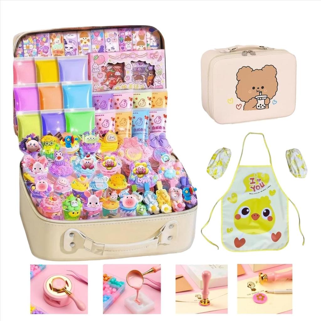 Zosyfex Creative DIY to support children's growth: Upgraded packaging Multifunctional handmade set, perfectly combines dexterity and imagination, key