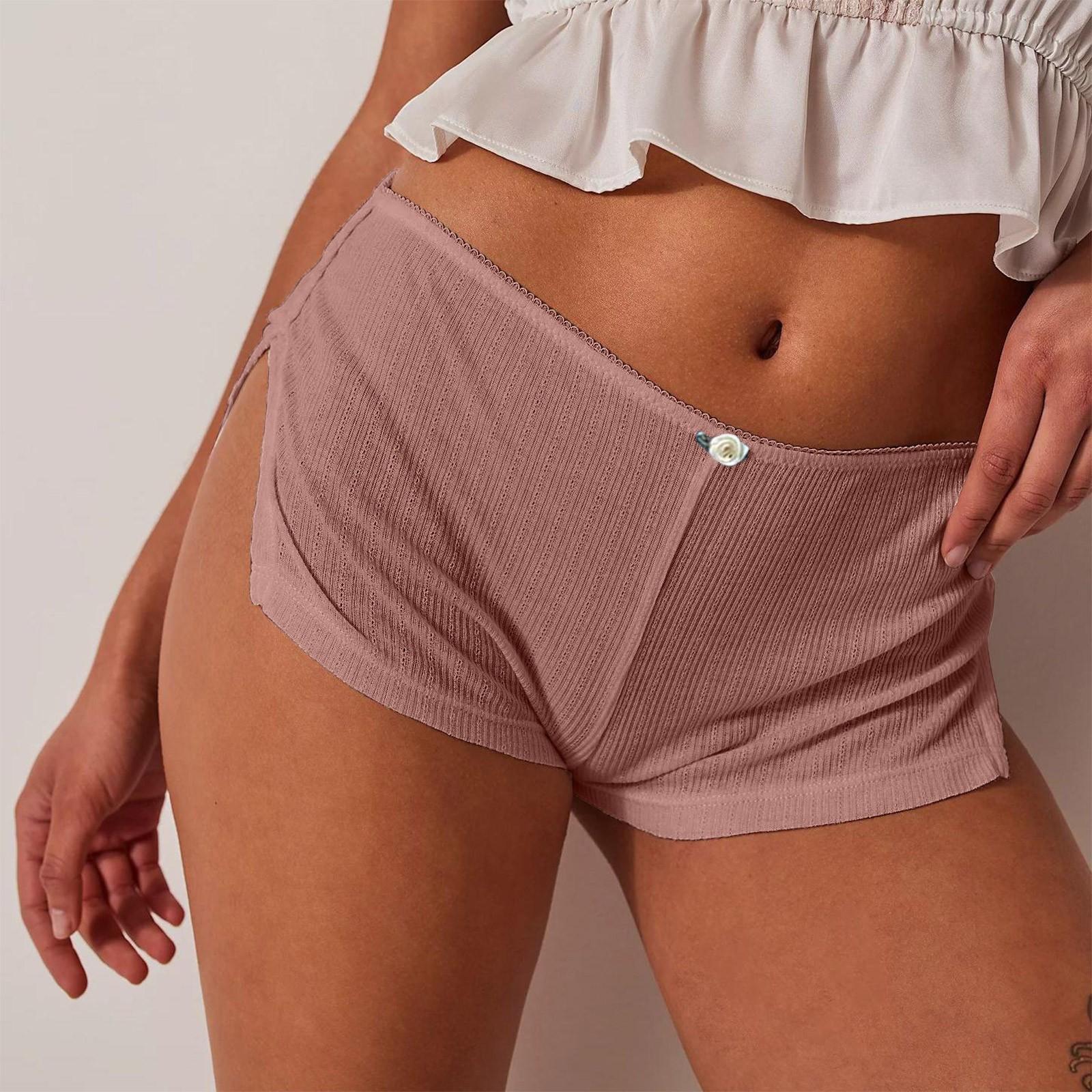 

Женские шорты сексуальные горячие шорты с разрезом однотонные шорты Desire Hot Pants S арбуз красный