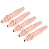 5Pcs G02-0 Acetylene Flame Torch Tip Isobaric Cutting Nozzle All In One Equal Pressure Cutting Tip Gas Welding and Cutting Kits with Storage Boxes