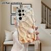 Phone Case: 2D Flat Samsung Galaxy A34 A35 M05 M06 S20 S22 S21 FE Plus 5G Protective Case, Couples Style, Shell Waves, Christmas and Halloween Gift