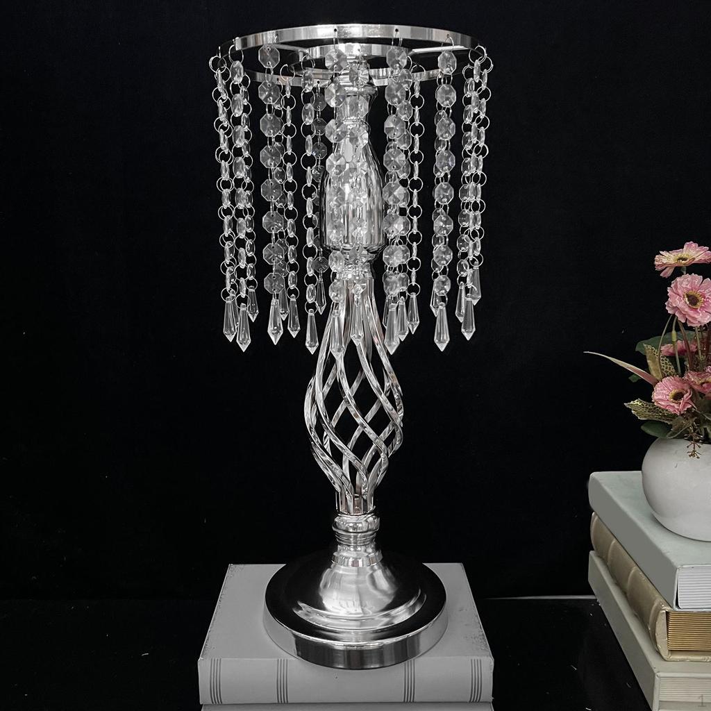 Tassel Candle Holder Road Leader Table Centerpiece Flower Vase Stand Decorations for Wedding Dinner