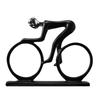 Minimalist Black Resin Figurines, Modern Abstract Musician & Golfer Statues, Luxury Home Decor for Living Room TV Stand Entryway Wine Cabinet, Unique