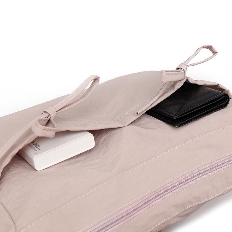 Simplified Nylon Knot Underarm Commuter Bag Women's Crossbody Bag Large Capaci Trendy Tote Bag