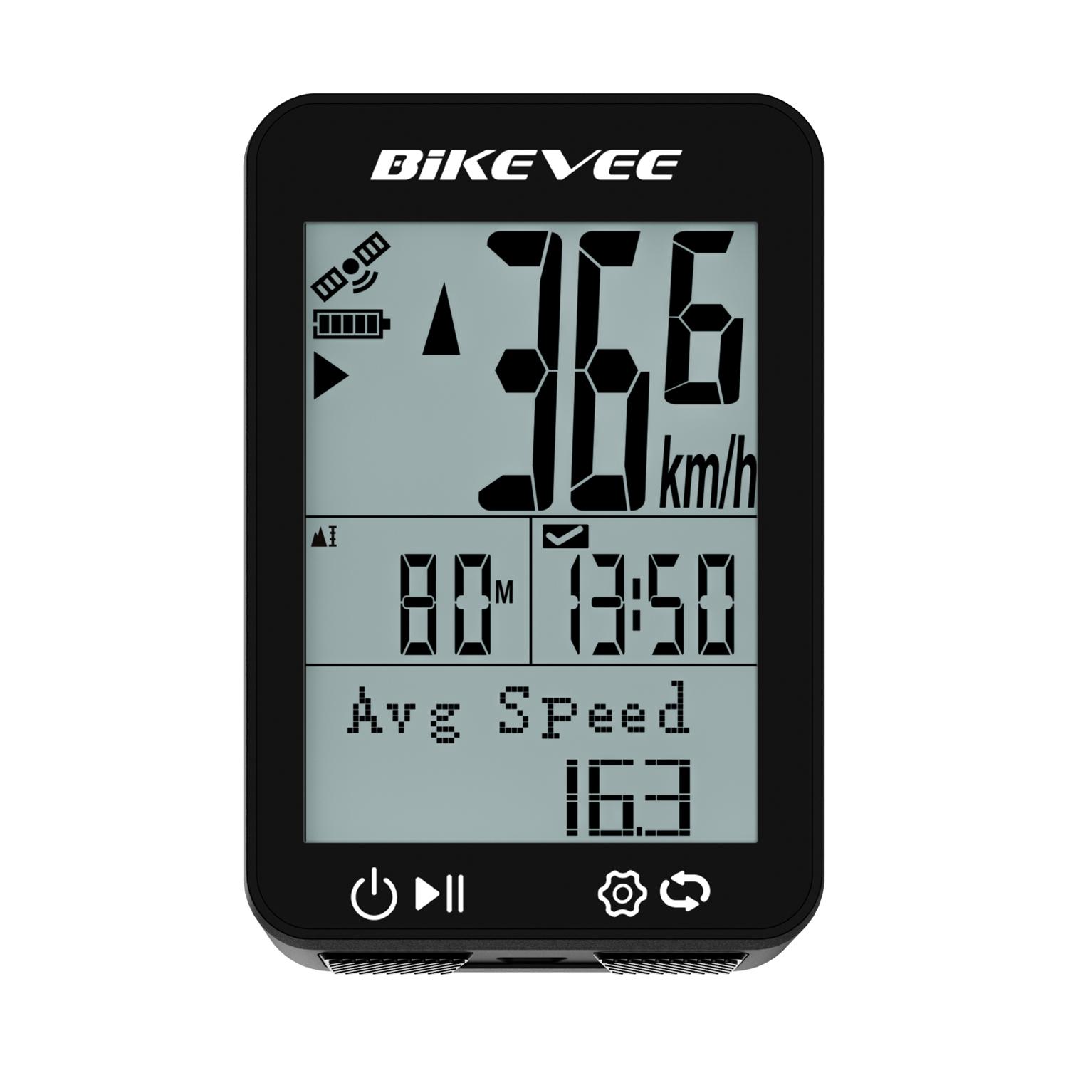 

Newest Multilanguage Wireless GPS Bicycle Computer MPH KM/H Bike Speedometer Odometer stopwatch with Auto Start/Stop/Backlight black-1