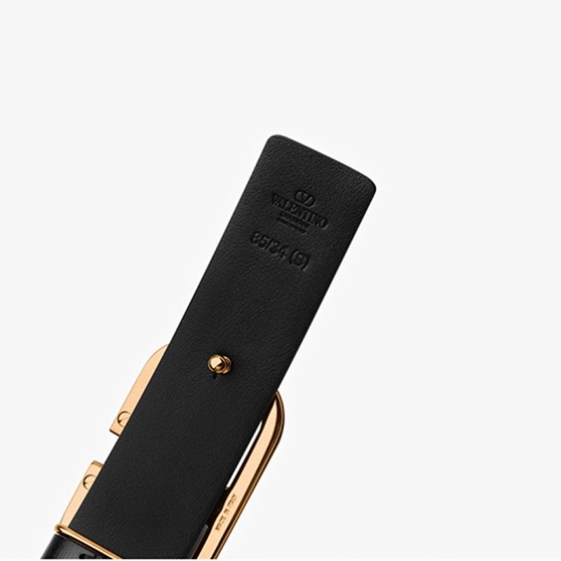 Valentino V Logo Goldgürtel 6y2t0q90 Ecu 0no