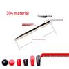Double-Ended Threaded Stainless Steel Drill Handle Lever