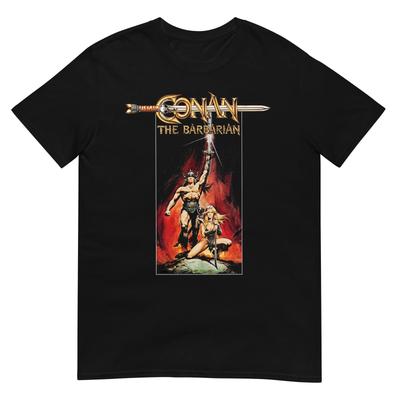 CONAN DER BARBAR Kurzarm-T-Shirt 80er Jahre Filmklassiker