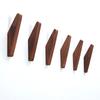 Wood Clothes Hanger Wall Mounted Coat Hook Decorative Key Holder Hat Scarf Handbag Storage Hanger Bathroom Rack HK-136
